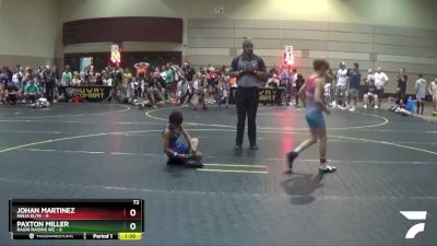 72 lbs Quarterfinals (8 Team) - Johan Martinez, Ninja Elite vs Paxton Miller, Ragin Raisins WC