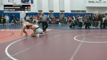 190 lbs Cons. Round 2 - Brody Taylor, St Augustine vs Christopher Soeder, Brecksville