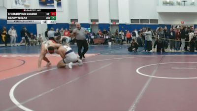 190 lbs Cons. Round 2 - Brody Taylor, St Augustine vs Christopher Soeder, Brecksville