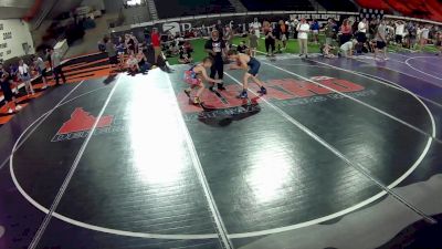 108 lbs Champ. Round 4 - Brighton Somes, Oregon vs Kenneth Barkell, Oregon