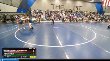 145+ Champ. Round 1 - Titan Funk, Top Of Utah vs Brandon Mckillip-Miller, Charger Wrestling Club