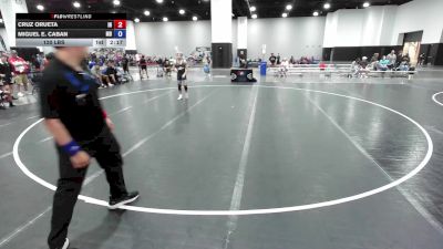 120 lbs Cruz Orueta, Indiana vs Miguel E. Caban, Maryland