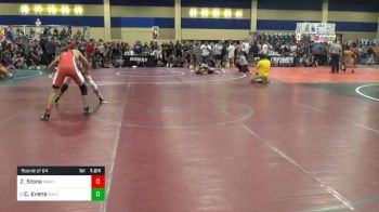 Match - Zack Stone, Orange Lutheran / WC 31:6 vs Colby Evens, Whammer Wrestling