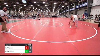 195 lbs Rr Rnd 1 - A.J. Pile, Eastern NC Wrestling vs Adam Bazzi, Attrition Wrestling White