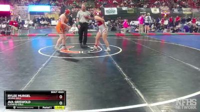 G - 165 lbs Cons. Round 3 - Rylee Murgel, Helena Girls vs Ava Griswold, Flathead Girls