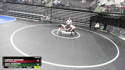 135 lbs Cons. Round 10 - Izzac McIntyre, Carbon High School vs Andrew Winward, Davis High School