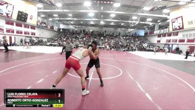 190 lbs Cons. Round 5 - Roberto Ortiz-Gonzalez, Mesa vs Luis Flores Celaya, Mesa Mountain View