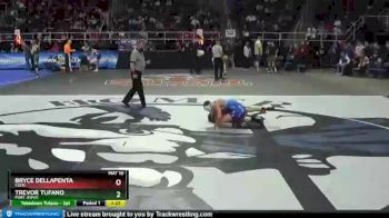 II-110 lbs Champ. Round 2 - Trevor Tufano, Port Jervis vs Bryce Dellapenta, Eden