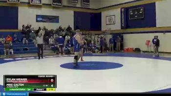 174 lbs Champ. Round 1 - Mike Galton, Alfred State vs Dylan Weaver, Shenandoah University