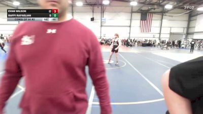 138 lbs Consi Of 64 #2 - Evan Wilson, KY vs Raffi Rafaelian, RI