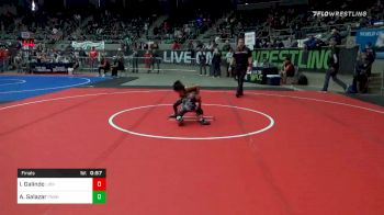 43 lbs Final - Isaias Galindo, Moore Lions vs Anthony Salazar, Team Punisher (TX)