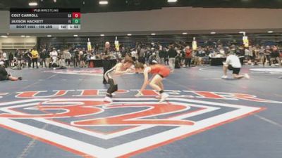 106 lbs Round Of 64 - Colt Carroll, GA vs Jaxson Hackett, FL