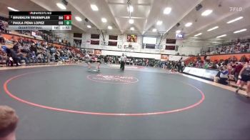 140 lbs Quarterfinal - Paula Pena Lopez, Cody vs Brueklyn Truempler, Shoshoni