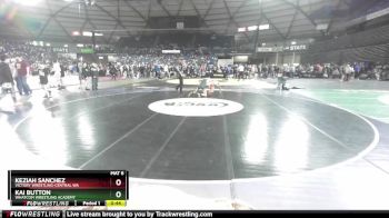 88 lbs Champ. Round 2 - Keziah Sanchez, Victory Wrestling-Central WA vs Kai Button, Whatcom Wrestling Academy