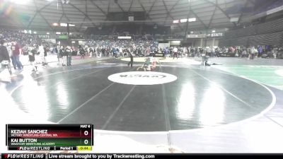 88 lbs Champ. Round 2 - Keziah Sanchez, Victory Wrestling-Central WA vs Kai Button, Whatcom Wrestling Academy