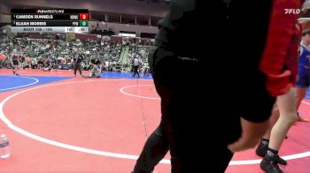 106 lbs 1st Place Match - Camden Runnels, Honey Badger Wrestling Club vs Elijah Morris, Panther Youth Wrestling-CPR