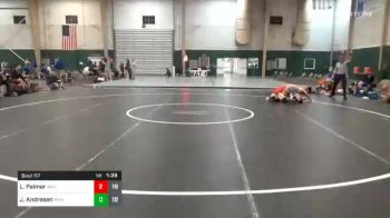 160 lbs Prelims - Luke Palmer, Amherst High School vs Jacob Andresen, Wahoo High School