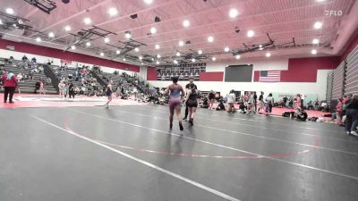 145 lbs Round 5 (12 Team) - Layla Risler, Victory School Of Wrestling vs Ilyana Martinez, Missouri Impact Purple