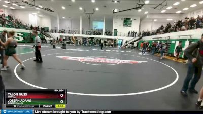 106B Round 1 - Joseph Adams, Lander Valley vs Talon Nuss, Powell