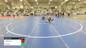 145 lbs Round Of 32 - Josh Millward, UT vs Tyler Jones, ID