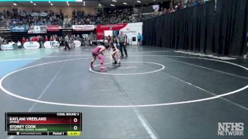 114G Cons. Round 3 - Kaylani Vreeland, Dimond vs Storey Cook, Homer High School Mariners