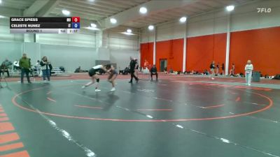 138 lbs Round 1 - Grace Spiess, Manchester vs Celeste Nunez, Indiana Tech