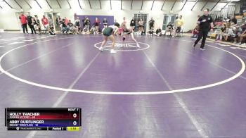 115 lbs Round 2 (10 Team) - Holly Thacher, Sudden Victory vs Abby Durflinger, Rocket Wrestling