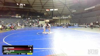 4A 175 lbs Cons. Round 2 - Cole Torres, Bethel vs Jarell David, Lake Stevens