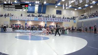 126 lbs Cons. Round 6 - Kole Younger, Marsh Valley High School vs Fisher Walgren, Centennial High School