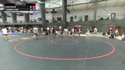 Junior Boys GR - 190 lbs Cons. Round 3 - Caleb Dalke, OR vs Jorden Tyler, ID