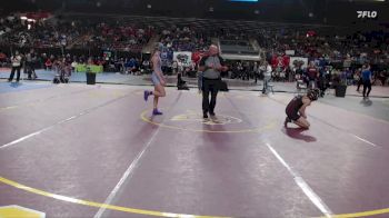 115 lbs Cons. Round 3 - Xavery Zollinger, Skyline vs Lilliana Apodaca, Elko