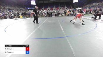 113 lbs Rnd Of 32 - Colin Strayer, Indiana vs Garrett Beane, Missouri