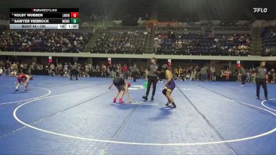 120 lbs Round 1 - Kolby Wubben, Lake Mills Youth Wrestling vs Sawyer Viebrock, St. Croix Falls