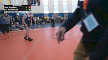 132 lbs Champ. Round 1 - ASHTON CAMPOS, Kellam vs Noa Restencourt, Gilman School