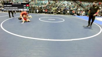 132 lbs Quarterfinal - Jet Abbott, Juab vs Landon Salindong, Durham