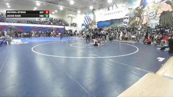 120 lbs Cons. Round 2 - Jacob Rade, Timberlake vs Micheal Nyman, Kootenai