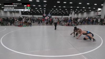 113 lbs Champ. Rd Of 32 - Chase Miller, Immortal Athletics WC vs Abduwahab Unle, MWC Wrestling Academy