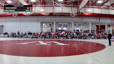 141 lbs Semifinal - Sean Conway, Chicago vs Evan Onstad, Wisconsin-Whitewater