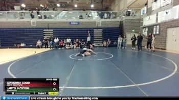 124/132 Round 5 - Jadyn Jackson, Kuna Klub vs Giavonna Good, All In Wrestling