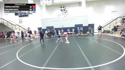 86 lbs Quarters - Tristan Ginther, ND vs Benjamin Mack, MN