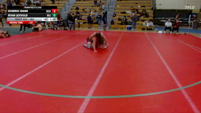 184 lbs Semifinal - Dominic Mann, Saint Cloud State vs Ryan Lexvold, Wisconsin-La Crosse