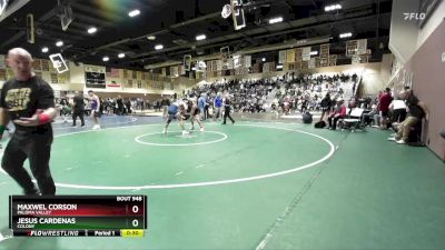 175 lbs Cons. Round 4 - Maxwel Corson, Paloma Valley vs Jesus Cardenas, Colony