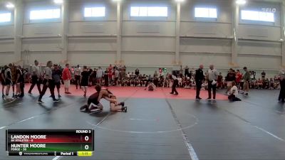 100 lbs Round 3 (8 Team) - Hunter Moore, FORGE vs Landon Moore, 84 Athletes