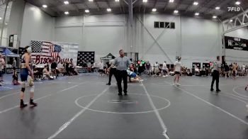 120 lbs Round 2 (4 Team) - Robert Hambardzubian, New England Gold vs Jackson Caraballo, Broad Axe White