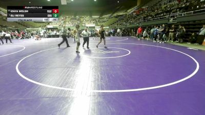 152 lbs 7th Place - Izaya Welsh, Porterville vs Eli Reyes, Kingsburg