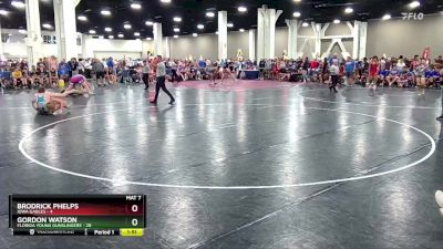 150 lbs Round 3 (16 Team) - Gordon Watson, Florida Young Gunslingers vs Brodrick Phelps, Iowa Gables