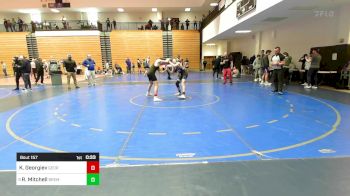 126 lbs Consi Of 4 - Kristiyan Georgiev, Georgia vs Ryder Mitchell, Bremen Takedown Club