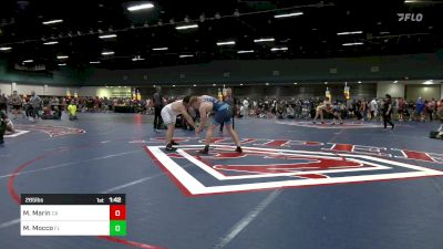 285 lbs Quarterfinal - Mark Marin, CA vs Michael Mocco, FL