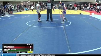 90 lbs Round 2 - Randi Magee, Baldwin-Woodville vs Raegan Risler, Mondovi