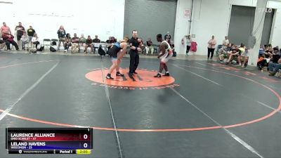 250 lbs Placement Matches (8 Team) - Laurence Alliance, Ohio Scarlet vs Leland Havens, Wisconsin